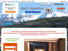 Tablet Screenshot of bb-gransasso.it